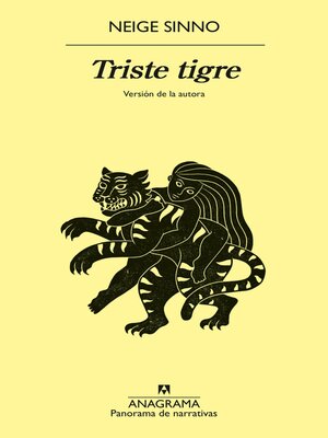 cover image of Triste tigre